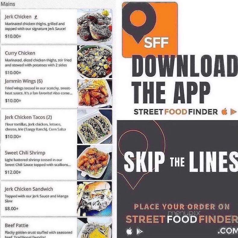 The Jerk Truck - Greenville, NC menu_pic