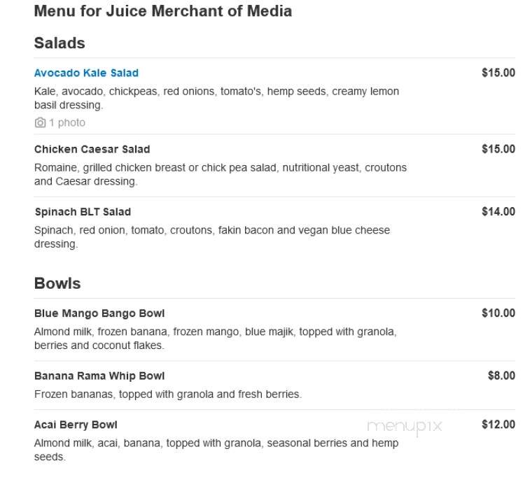 Juice Merchant of Media - Media, PA