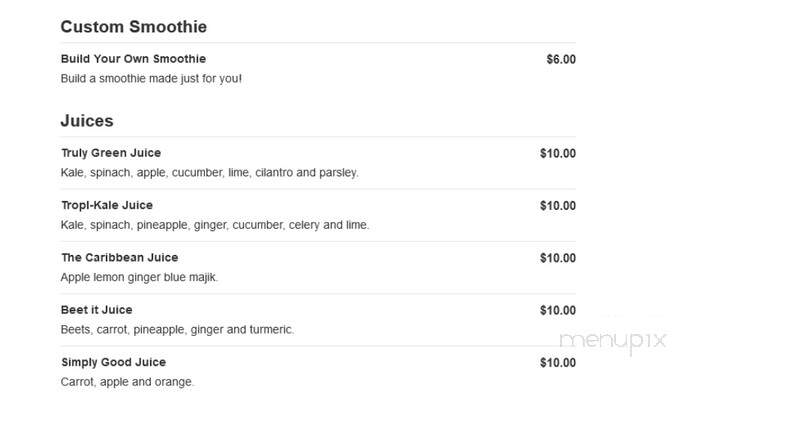Juice Merchant of Media - Media, PA menu_pic