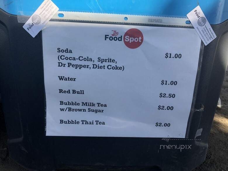 The Food Spot - Los Angeles, CA menu_pic
