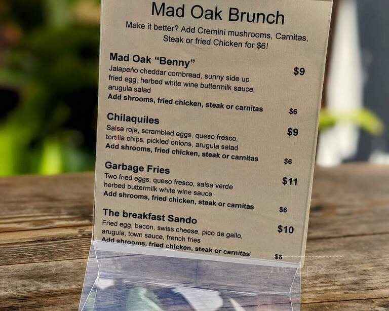 Blake's Grillery - Oakland, CA menu_pic