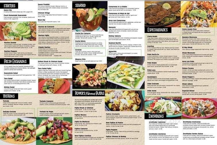 Pepper's Taqueria & Cantina - Fort Walton Beach, FL menu_pic