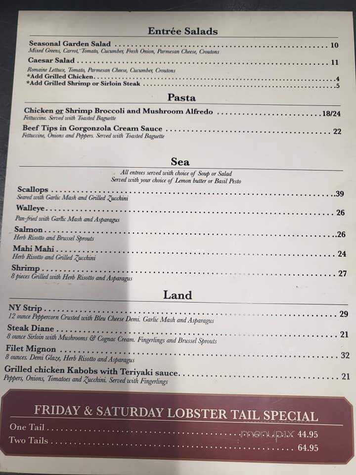 Castaways on the Island - La Crosse, WI menu_pic