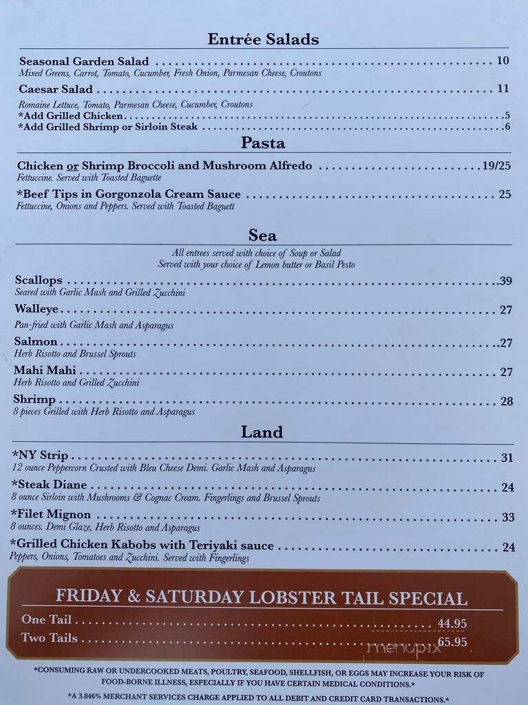 Castaways on the Island - La Crosse, WI menu_pic