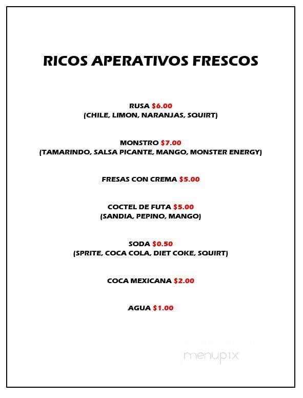 Elotes Bravos - Hempstead, TX menu_pic