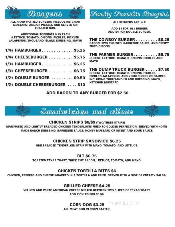 Gackle Tastee Freez - Gackle, ND menu_pic