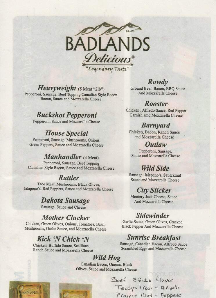 Gackle Tastee Freez - Gackle, ND menu_pic