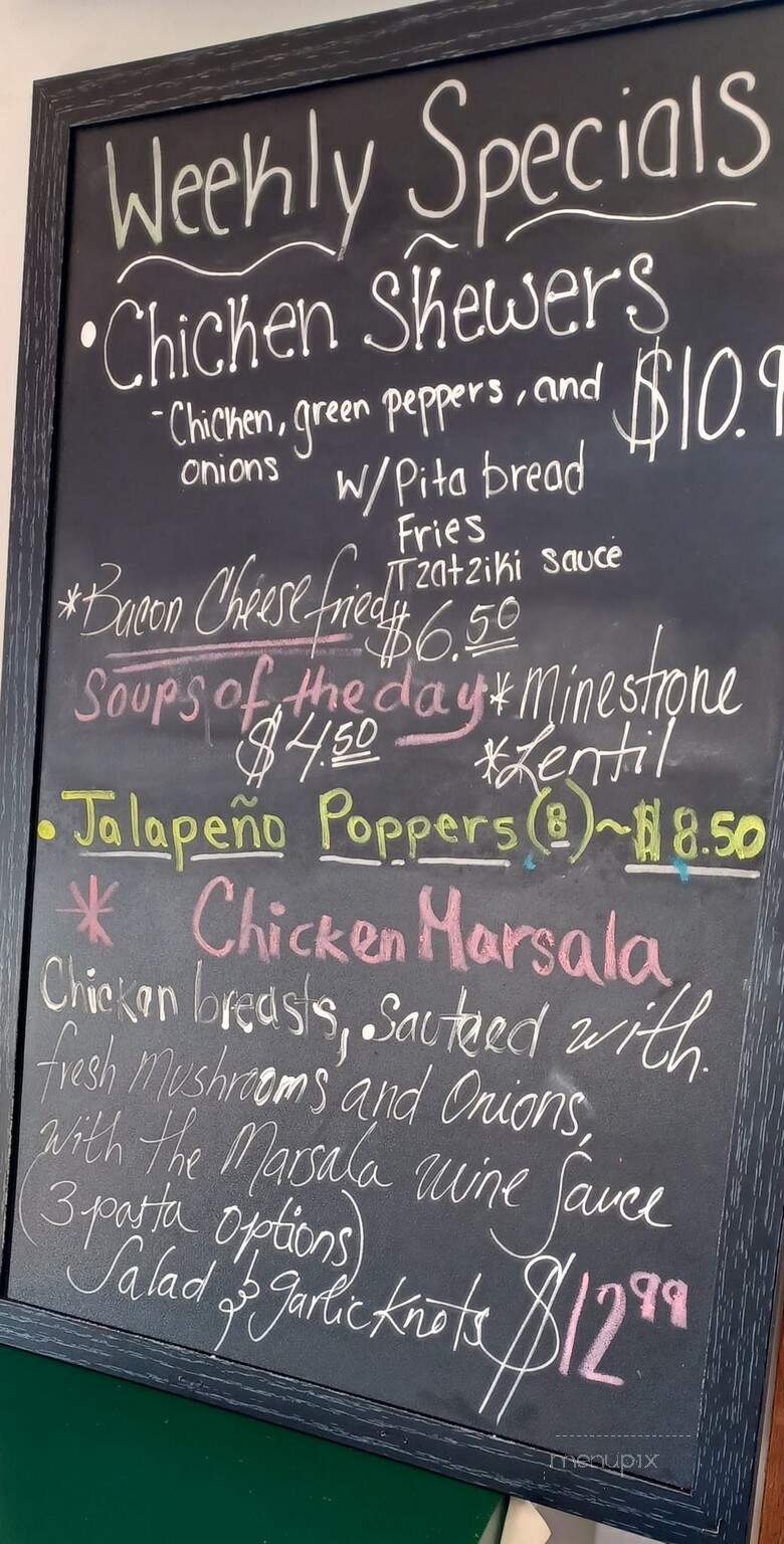 Henriquez Pizza - Denton, NC menu_pic