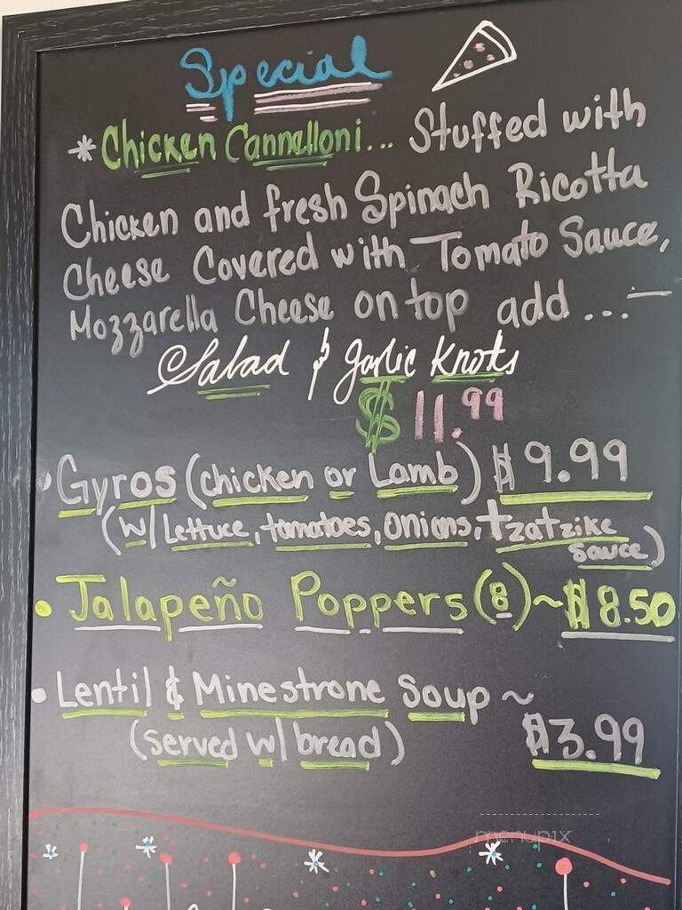 Henriquez Pizza - Denton, NC menu_pic