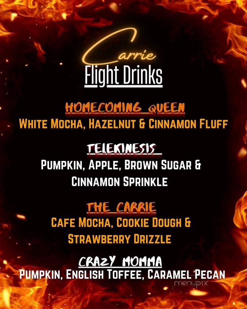 Ivory Bean Coffee House - Shelby, OH menu_pic