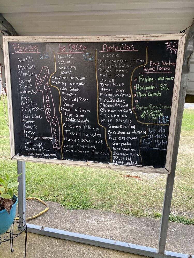 Macs Sno Shack - Oneonta, AL menu_pic