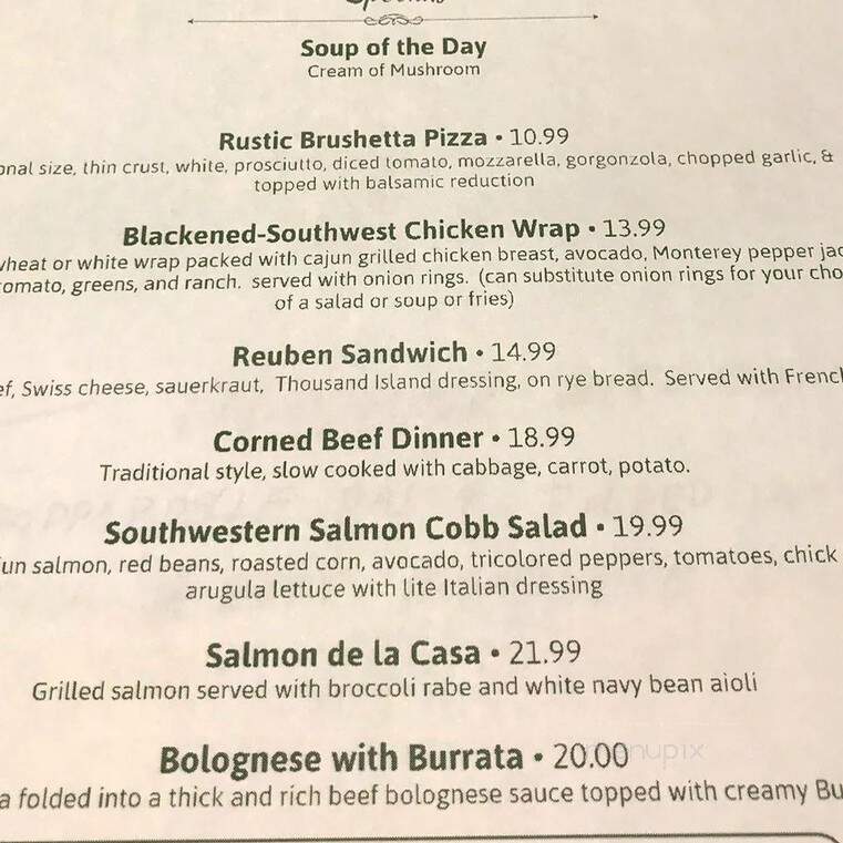 Marys Pizzeria - Waterbury, CT menu_pic