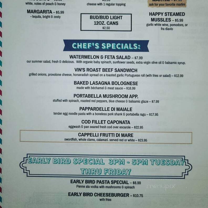 Marys Pizzeria - Waterbury, CT menu_pic