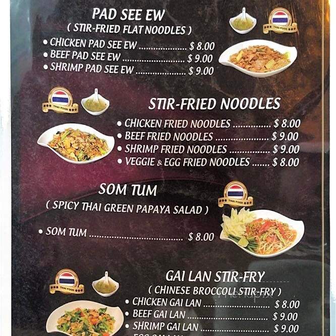 Nawarat - Fort Wayne, IN menu_pic