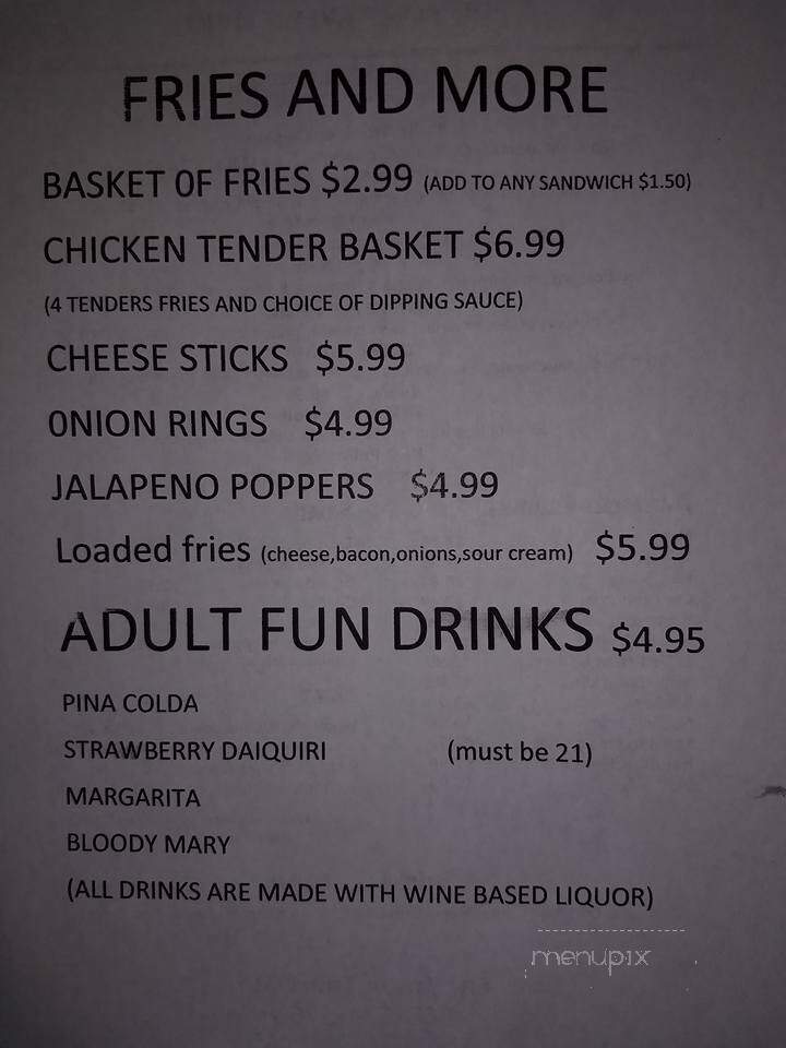 Ortona Tarvern - Moore Haven, FL menu_pic
