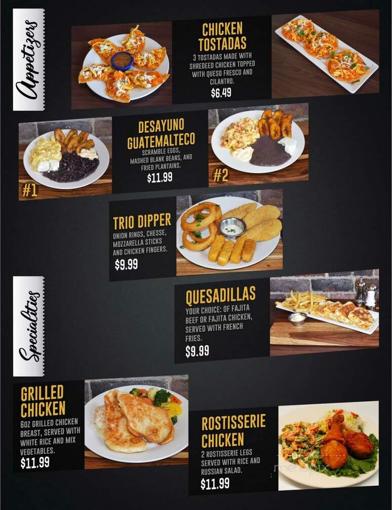 Quetzal - Warr Acres, OK menu_pic