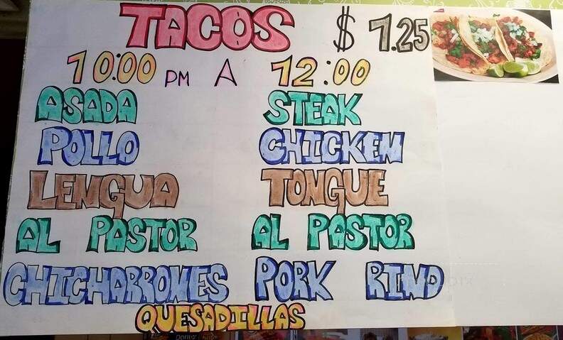 Quetzal - Warr Acres, OK menu_pic