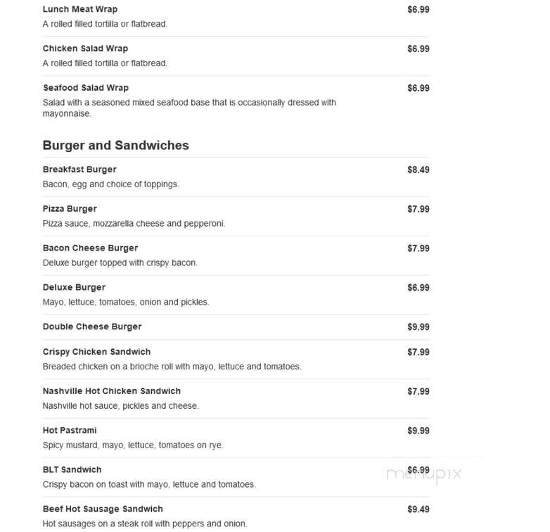 Sunset Subs and Steak - New Castle, DE menu_pic