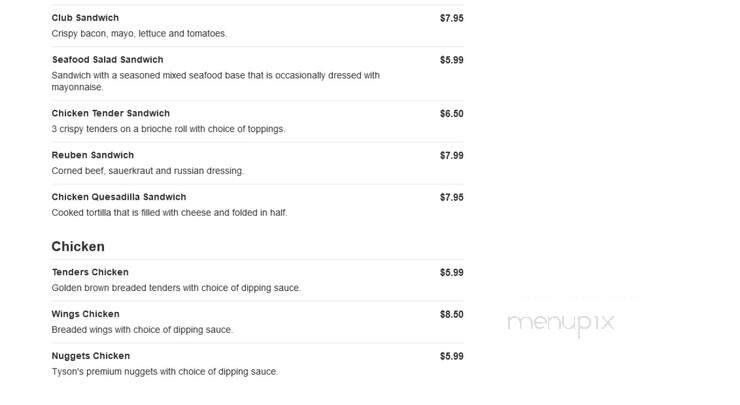 Sunset Subs and Steak - New Castle, DE menu_pic