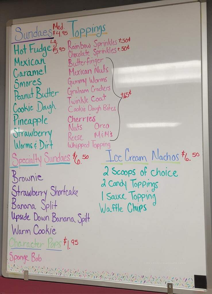 The Stone Cone - Addison, NY menu_pic