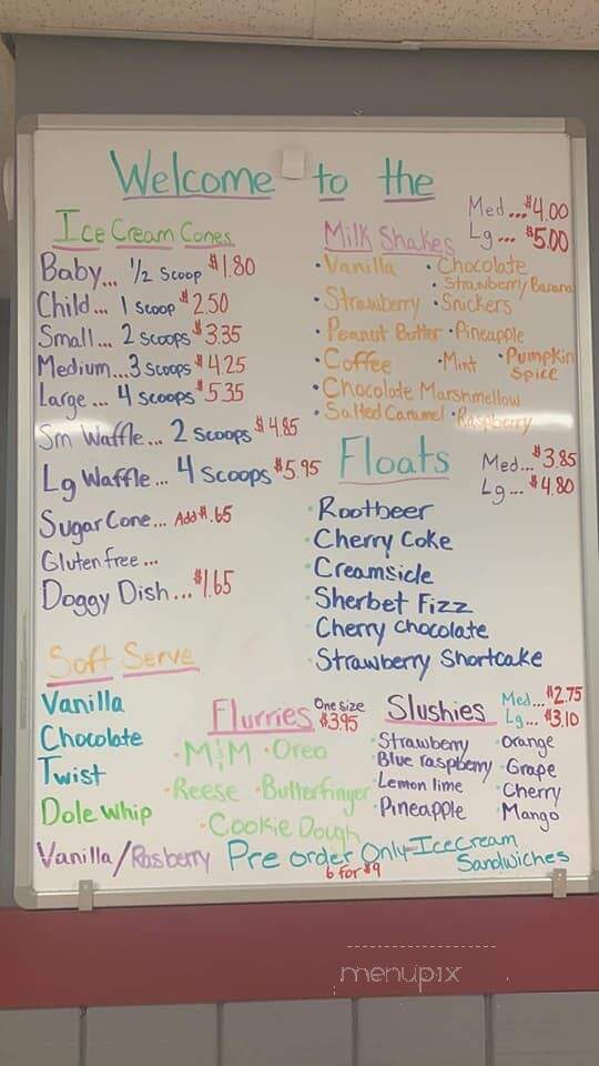 The Stone Cone - Addison, NY menu_pic