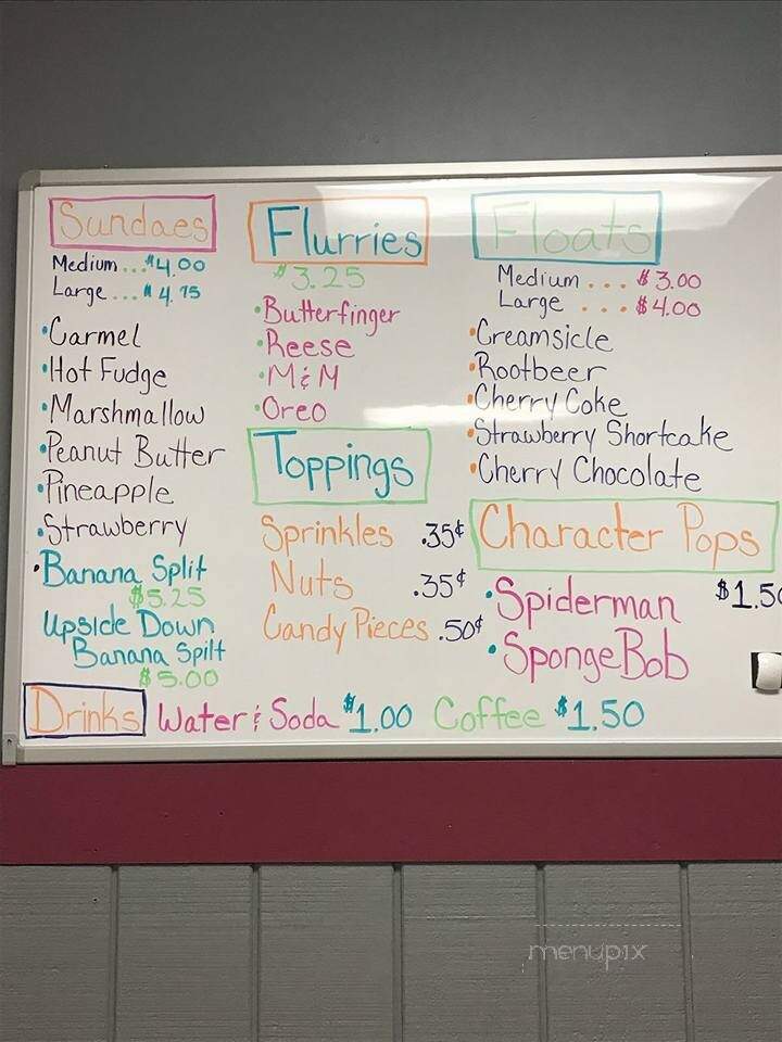 The Stone Cone - Addison, NY menu_pic