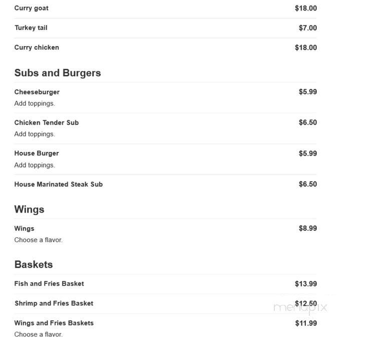 Tokoss - Manchester, NH menu_pic