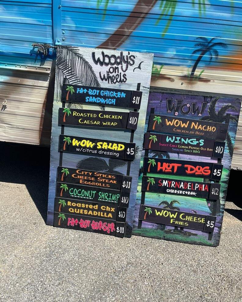 Woody's On Wheels - Smyrna, DE menu_pic