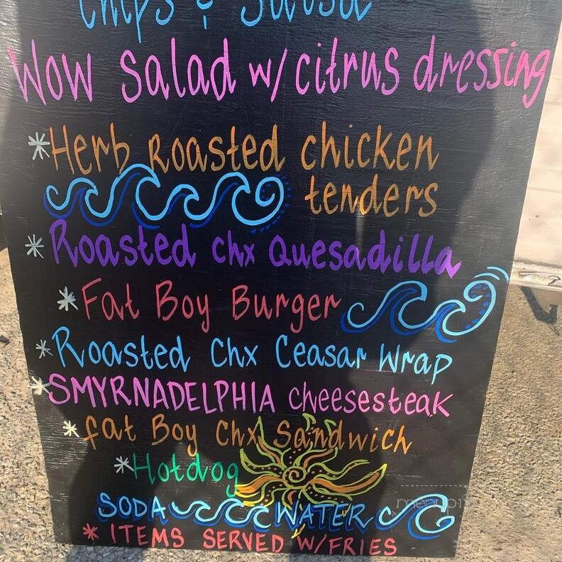 Woody's On Wheels - Smyrna, DE menu_pic