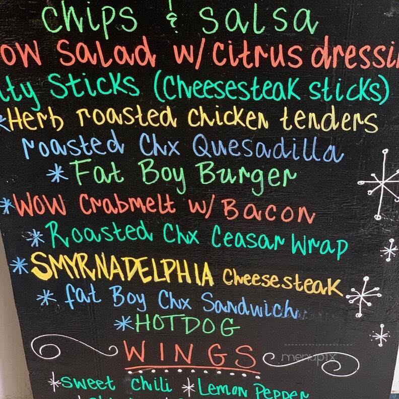 Woody's On Wheels - Smyrna, DE menu_pic
