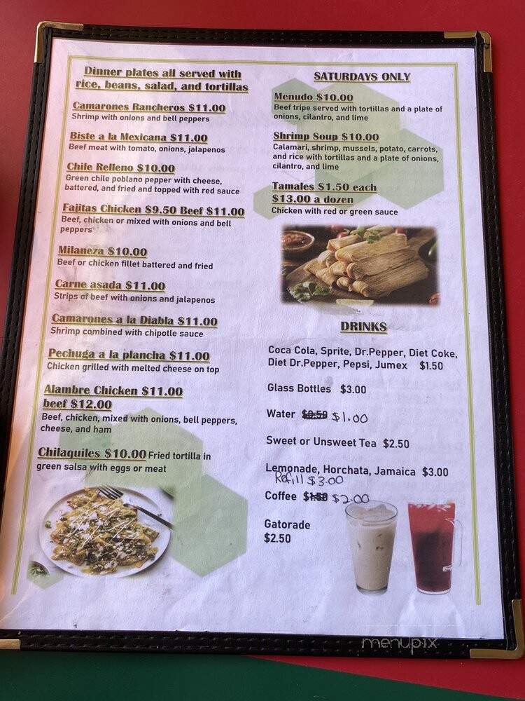 Antojitos Mexicanos El Guarache - Broken Bow, OK menu_pic