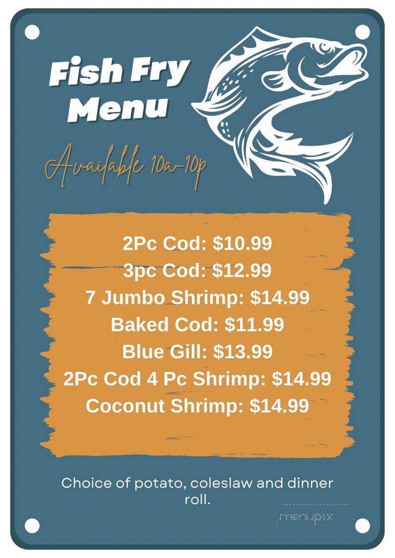 Bogeys - Janesville, WI menu_pic