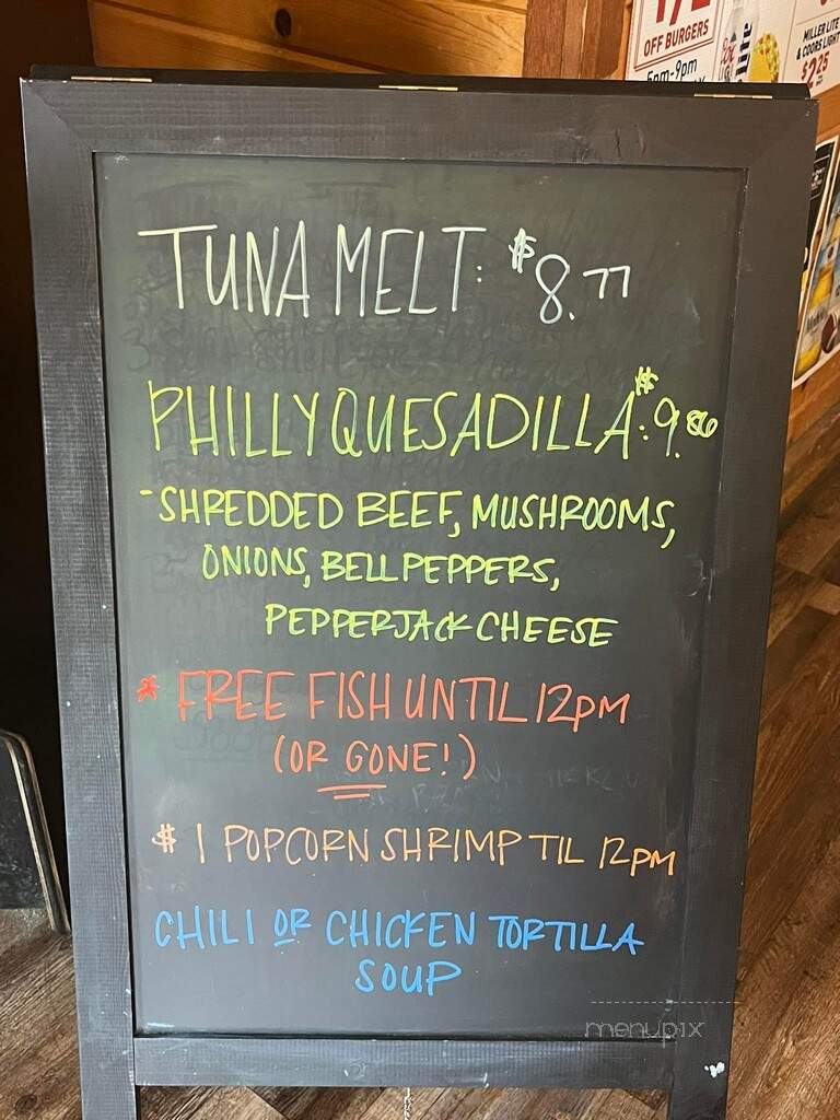 Bogeys - Janesville, WI menu_pic