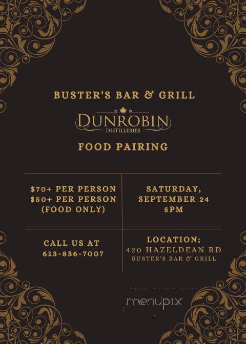 Buster's Bar & Grill - Ottawa, ON