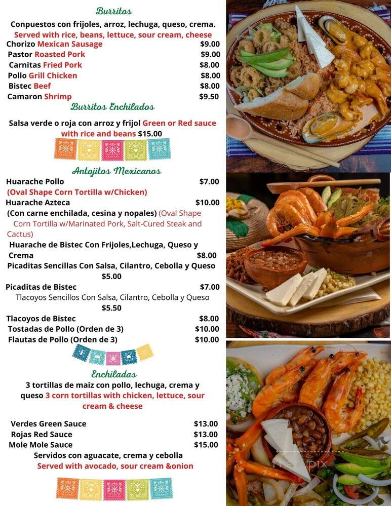 El Monte Mayor - Haddon Township, NJ menu_pic