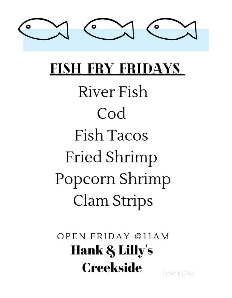 Hank and Lilly's - Maeystown, IL menu_pic