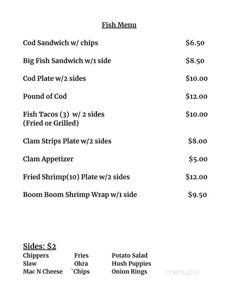 Hank and Lilly's - Maeystown, IL menu_pic