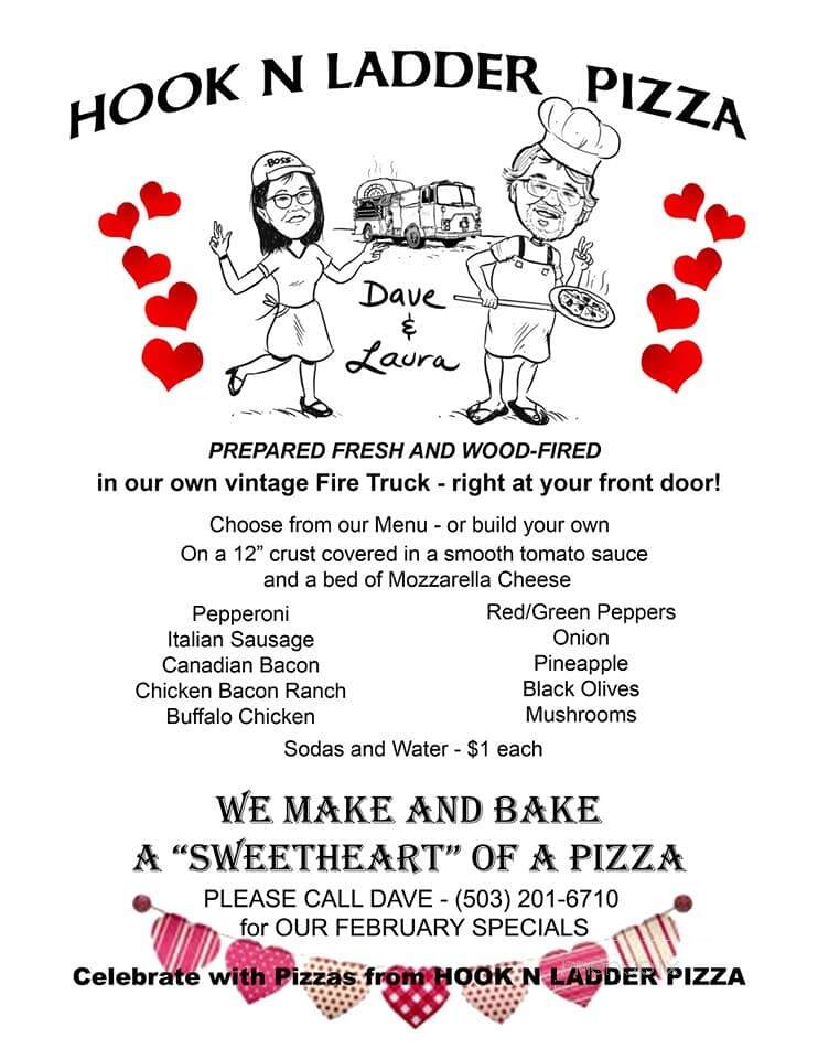 Hook n Ladder Pizza - Newberg, OR menu_pic