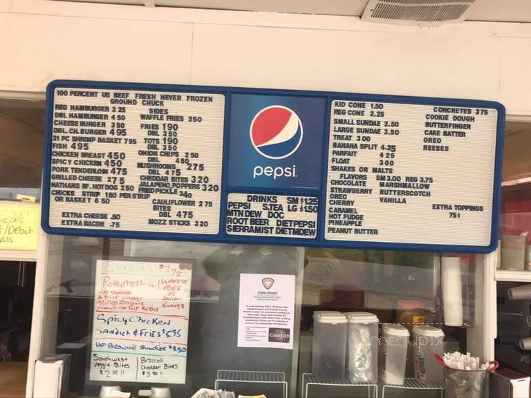 Johnson's Snackette - Dixon, MO menu_pic