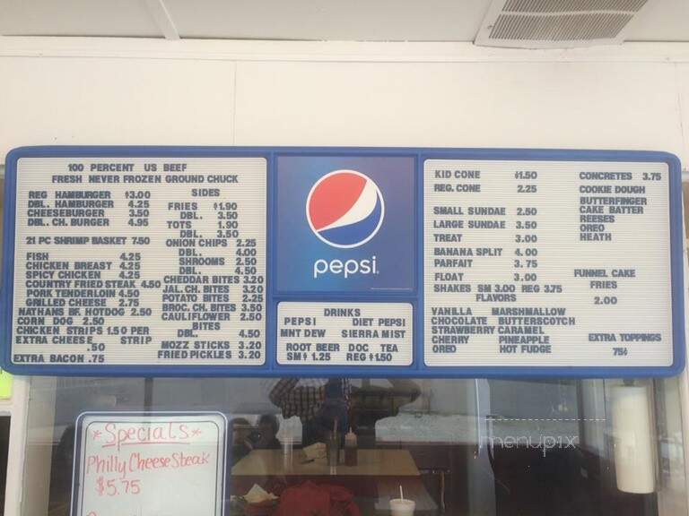 Johnson's Snackette - Dixon, MO menu_pic