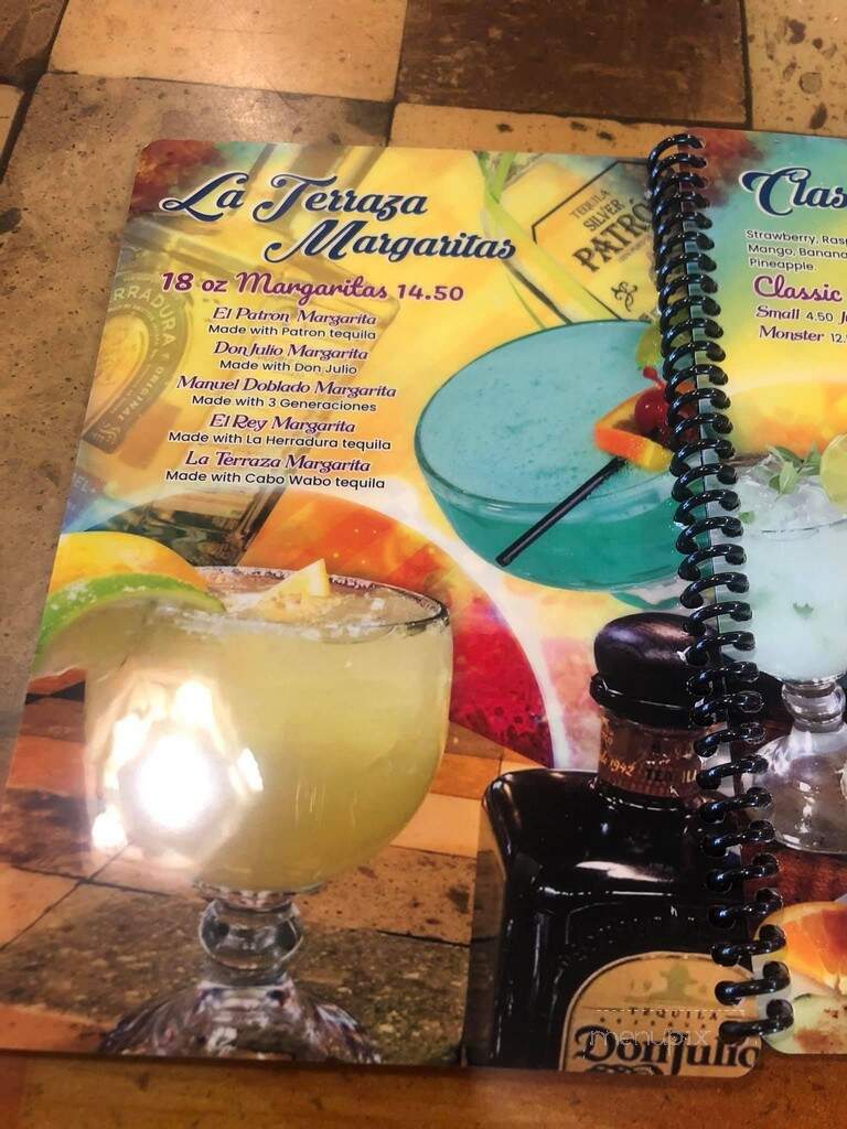 La Terraza Mexican Grill - Toledo, IA menu_pic