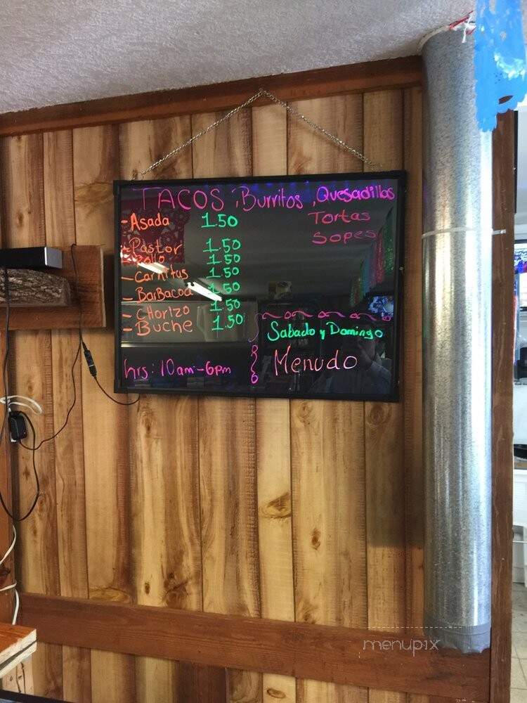 Los Gomez Mexican Store - Lavonia, GA menu_pic