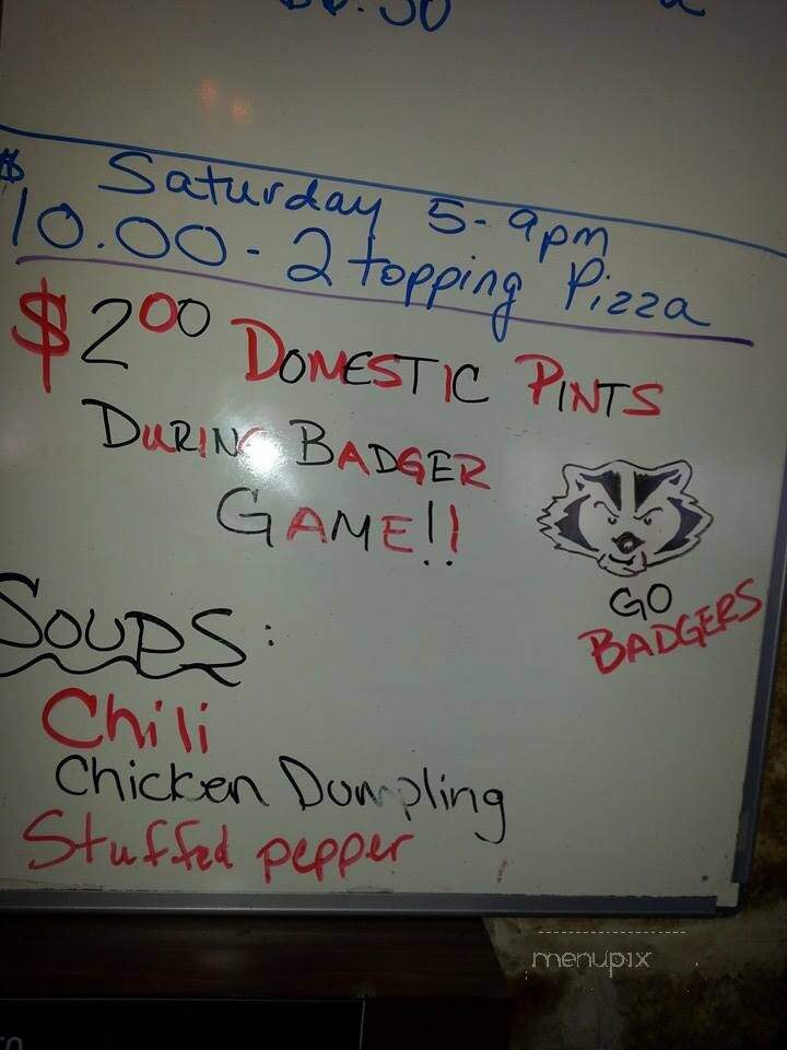 On the Rocks Bar and Grill - Neosho, WI menu_pic
