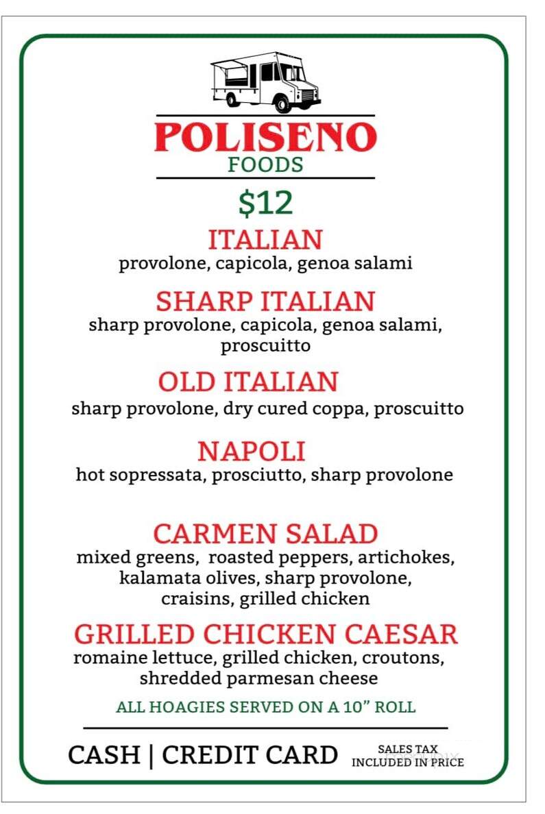 Poliseno's Italian Deli - Bridgeton, NJ