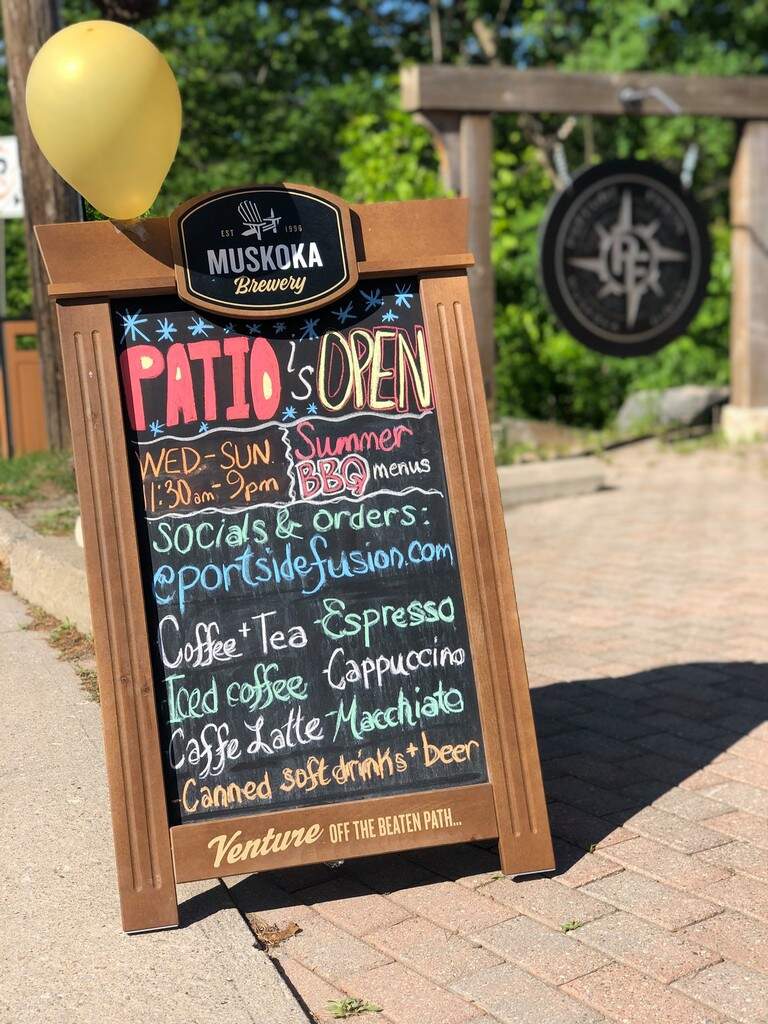 Portside Fusion - Port Carling, ON menu_pic