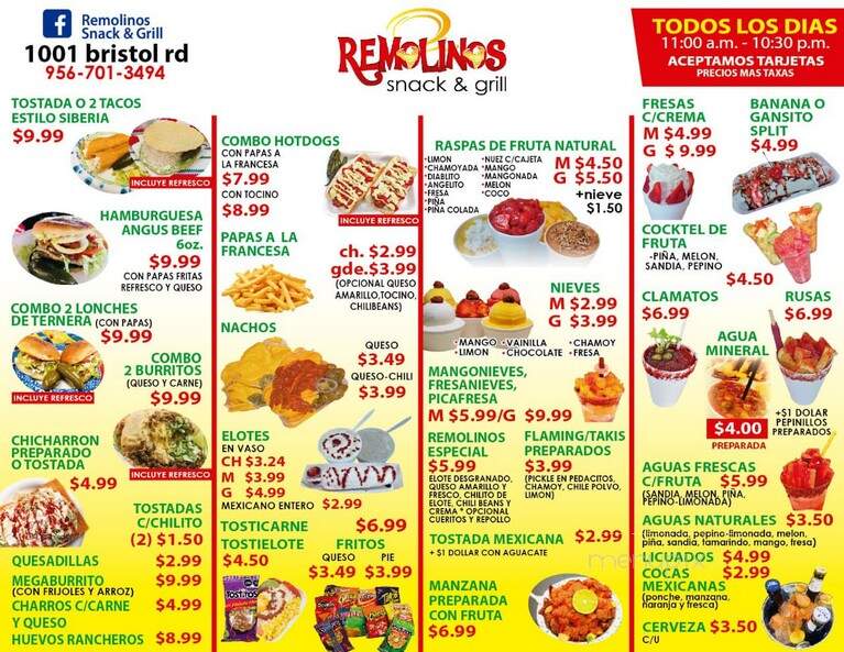 Remolinos Snack & Grill - Laredo, TX