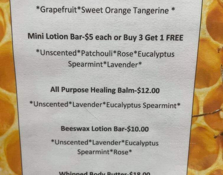 The Vintage Cow Farmers Market - Attica, NY menu_pic
