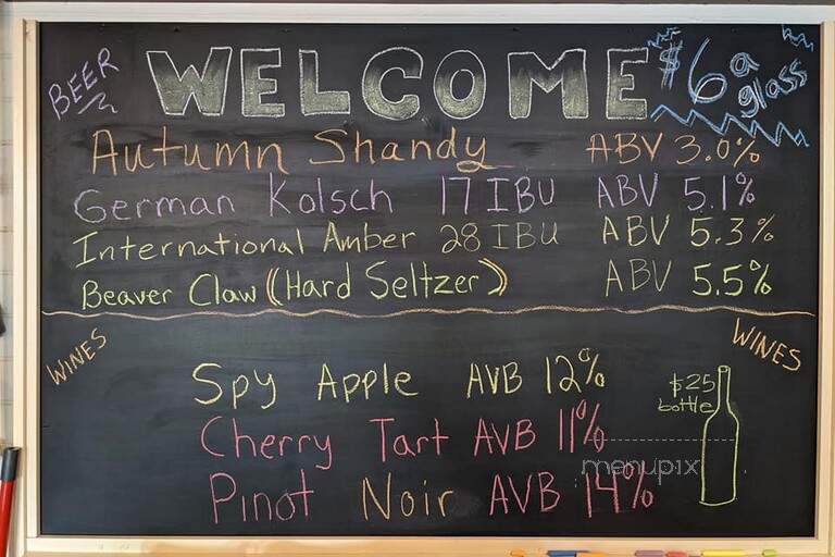 Whiskey Point Brewing - Beaver Island, MI menu_pic