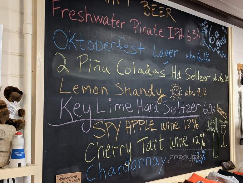 Whiskey Point Brewing - Beaver Island, MI menu_pic