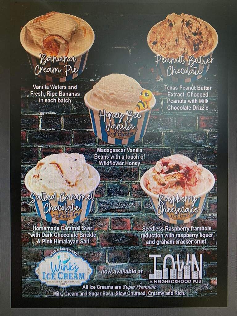 Winks Ice Cream - Clarksville, IN menu_pic